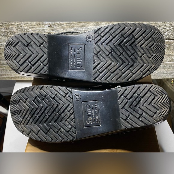 Sanita Pink ombré Patent Clogs Size 9 - Picture 7 of 10